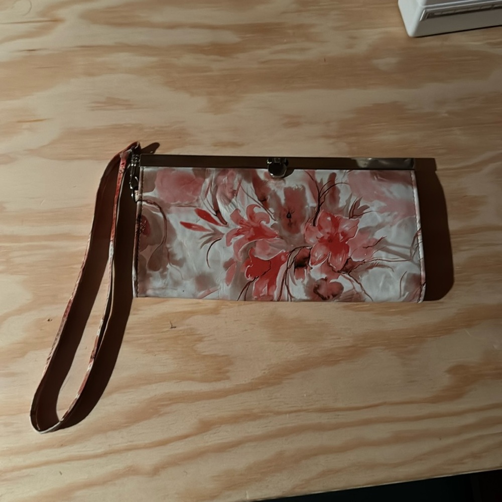 Cute floral wristlet